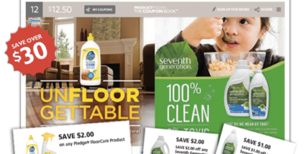 The Coupon Book: Save Over $30 w/ Printable Coupons (Seventh Generation, Pledge & More)