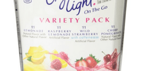 Amazon: Crystal Light On The Go Drink Mix 44 Count Variety Pack Only $4.49 Shipped