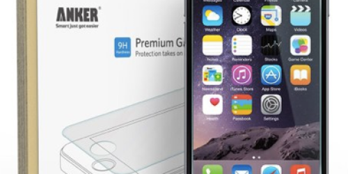 Amazon: Glass Screen Protector for iPhone 6 Only $5.99