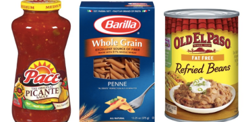 Target: Awesome Deal on Pace Picante Sauce, Barilla Pasta & Old El Paso Refried Beans