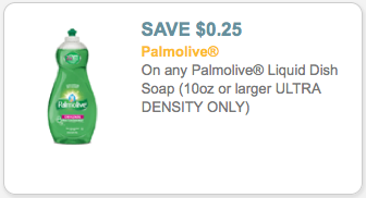 palmolive manufacturer coupon