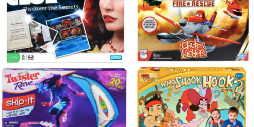 Amazon Game & Movie Deals (Big Savings on Clue, Twister Rave Skip-It, Rio DVD & More)