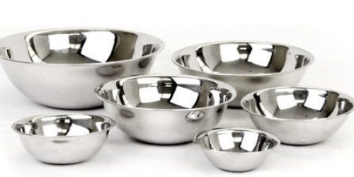 Amazon: 6 Dozenegg Standard Weight Stainless Steel Mixing Bowls Only $18.99 (REG. $49.99!)