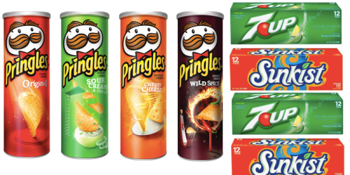 Walgreens: FOUR Cans of Pringles & FOUR 12-Packs of Soda Only $8.67 (Starting 1/25)
