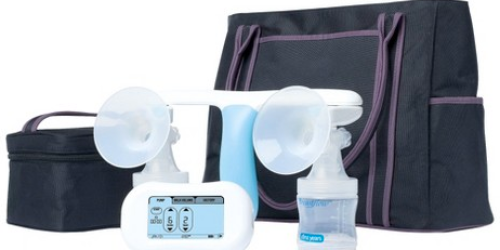 The First Years Breastflow Memory Double Electric Breast Pump w/ Tote $49.99 Shipped (Reg. $179.99!)