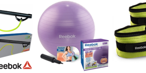 40% off Reebok Fitness Items + Free Shipping (Save BIG on Stability Balls, Ankle Weights, Socks & More)