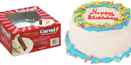 High Value $3/1 Carvel Ice Cream Cake Coupon