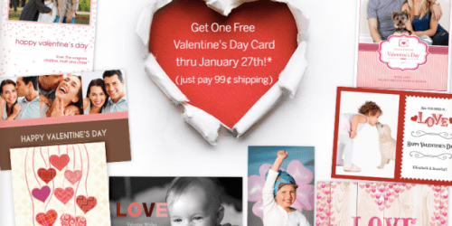 Custom Valentine’s Day Card ONLY 99¢ Shipped