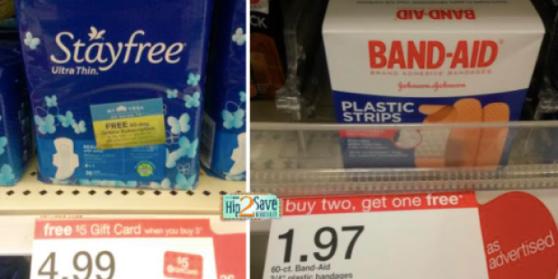Target: *HOT* Deals on Stayfree, Band-Aids, L’Oreal Hair Products, Black & Decker Blender & More