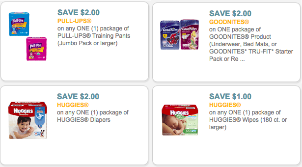 goodnites diapers coupons