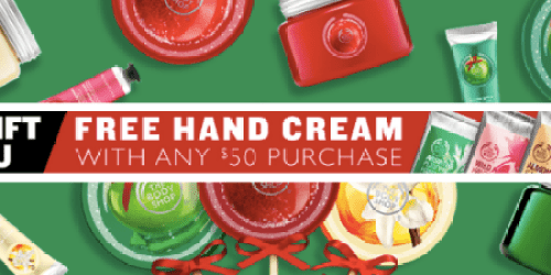 The Body Shop: 40% Off Select Items & Free Shipping (+ Free $20 Hand Cream w/ $50 Purchase)