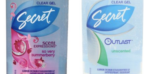 Amazon: Secret Deodorant Only 77¢ Shipped