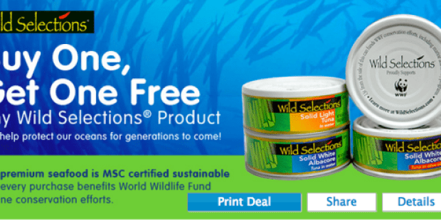 Buy One Get One Free Wild Selections Product Coupon