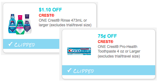 Walgreens: Crest Pro-Health Mouthwash Only 57¢ Each + More (Starting 2/ ...