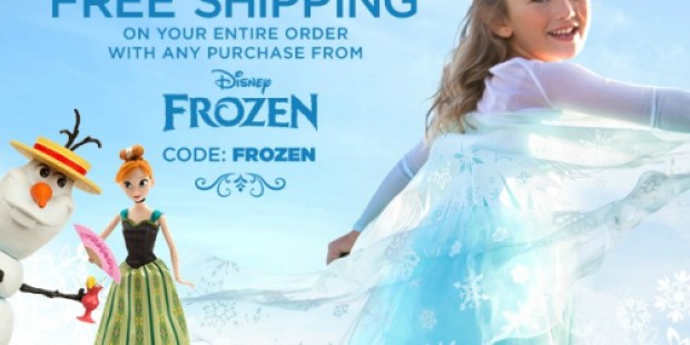 DisneyStore: FREE Shipping with ANY Frozen Purchase (Final Day!) + Buy One Plush, Get One for $1