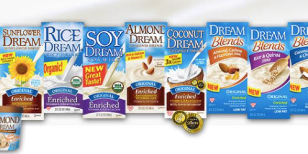 High Value $2/1 DREAM Product Coupon (No Size Exclusions!) = FREE Drinks at Whole Foods