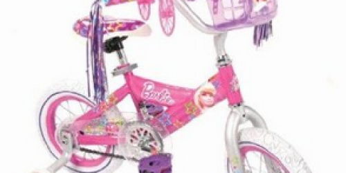 Amazon: Girl’s Barbie 12″ Bike Only $27.09