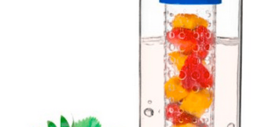 Amazon: Highly Rated Infuser Water Bottle 28oz Only $6.97 (Regularly $39.99)