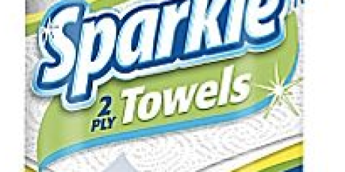 Staples.com: 30 Big Rolls of Sparkle 2-Ply Paper Towels Only $19.99 Shipped (Only 67¢ Per Roll)
