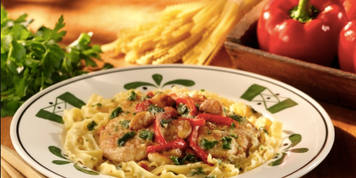 Olive Garden: $6 Off Dinner for Two Coupon