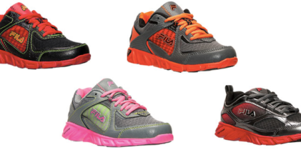 FinishLine.com: Kid’s Fila Running Shoes Only $9.98 (Regularly $54.99)
