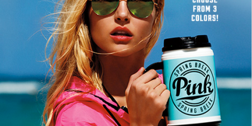Victoria’s Secret PINK Nation Members: Chug Mug Only $5 w/ PINK Purchase ($14.95 Value) + More