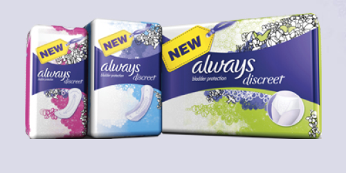 FREE Always Discreet Sample Pack (Still Available)