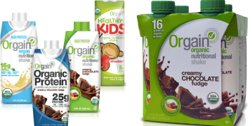 *NEW* Orgain Organic Shake Coupons…
