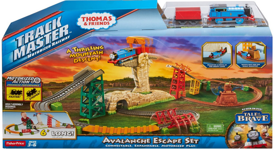 Walmart: Fisher-Price Thomas & Friends Trackmaster Avalanche Escape Set ...