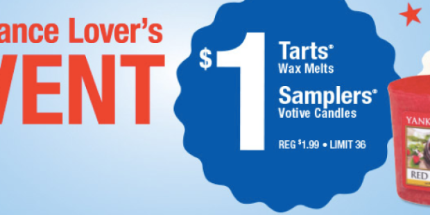 Yankee Candle: Tart Wax Melts & Sampler Votive Candles Only $1 (Reg. $1.99) + More Deals