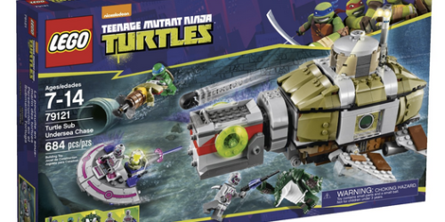 Walmart: LEGO Ninja Turtles Sub Undersea Chase Play Set Only $44.20 (Reg. $59.99!)