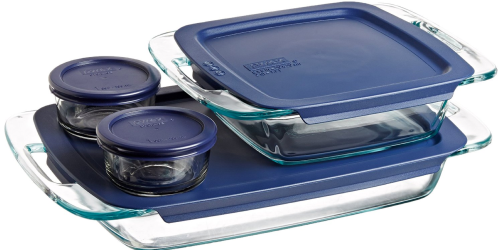 Pyrex Easy Grab 8 Piece Bake & Store Set Only $12.79