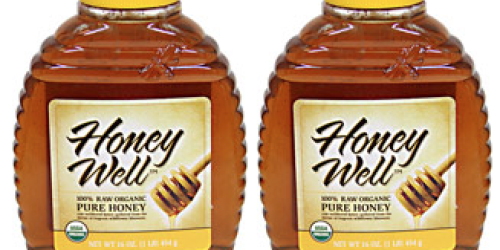 TWO 16oz Bottles of Honeywell Organic Raw Honey Only $10.49 + FREE Shipping
