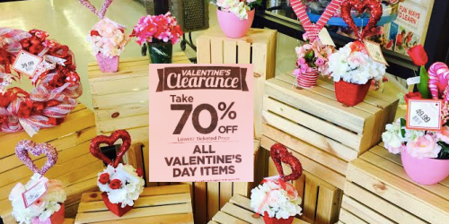 Michaels: 70% Off Valentine’s Day Clearance