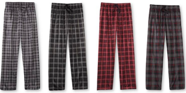 Sears.com: Men’s Fleece Pajama Pants Only $4.99 (Regularly $30) – Great for Father’s Day