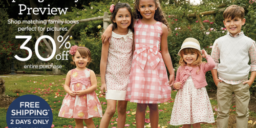 Gymboree: FREE Shipping on ANY Order = Sweater Dresses Only $13.29, Leggings Only $5.59 + More