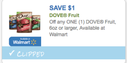 *NEW* $1/1 Dove Fruit Chocolate Coupon = Only $1.10 at Target (+ 90% Off Valentine’s Day Clearance!)