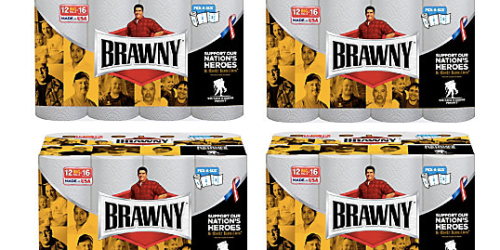 *HOT* Brawny & Sparkle Paper Towels Only 63¢ – 67¢ Per Roll + FREE Shipping (Today Only!)