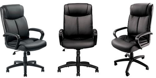 Office Depot/OfficeMax: Executive High-Back Chair Only $44.99 Shipped (Regularly $129.99)