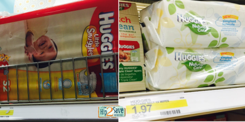 Target: Huggies Jumbo Pack Diapers AND Huggies Wipes Only $5.91 for BOTH