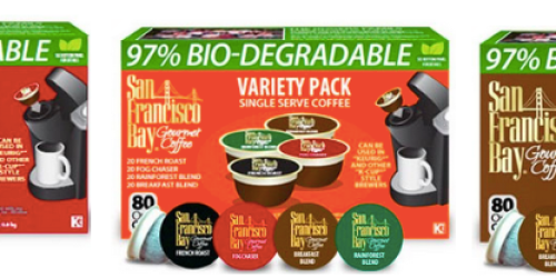 Gourmet-Coffee.com: San Francisco Bay Coffee K-Cups As Low As 29¢ Each + FREE Shipping (Last Day!)