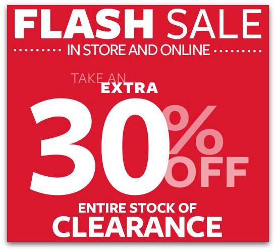 Carter's.com: Extra 30% Off Clearance (Today Only!)