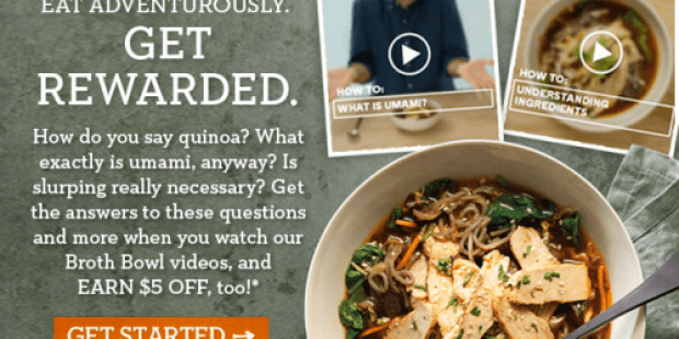 Panera Bread: $5/1 Asian-Inspired Broth Bowl AND FREE Coffee, Tea or Soda Offers