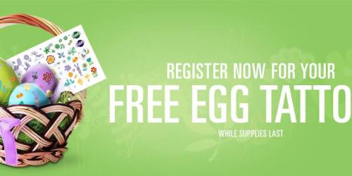 FREE Fiora Egg Decorating Tattoos (First 100,000)