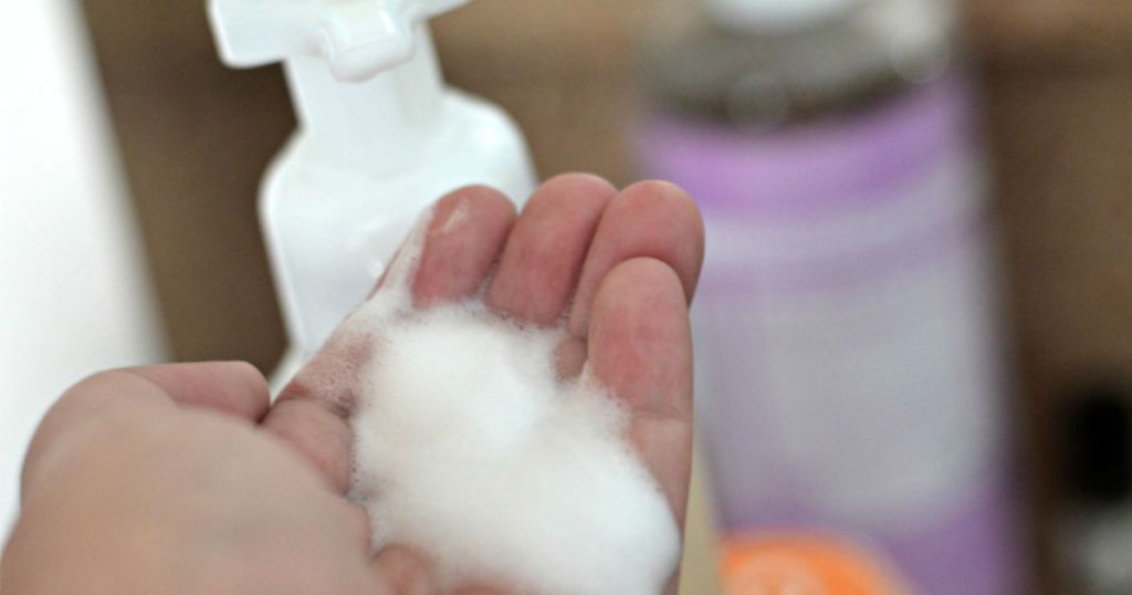 DIY foam soap