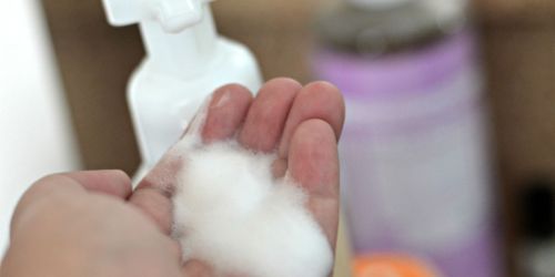 DIY Foaming Hand Soap (Just 2 Ingredients)
