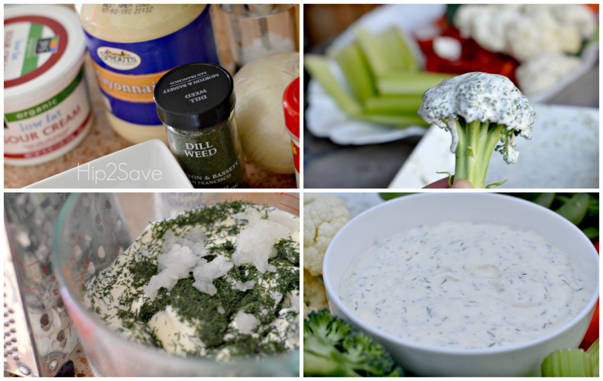 How to make dill dip hip2save