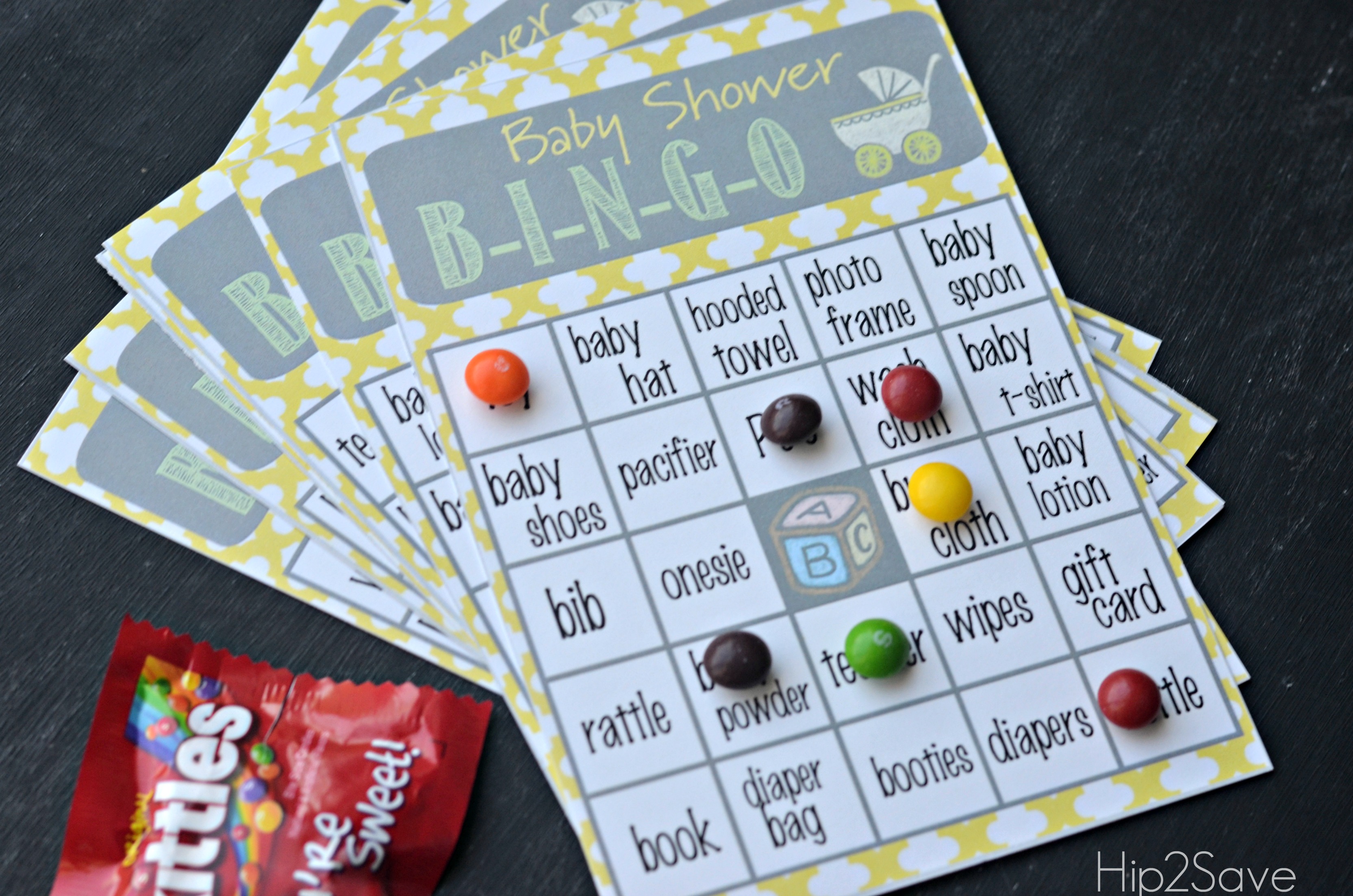 How to play Baby Shower Bingo - Hip2Save
