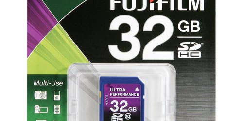 Fujifilm 32GB SDHC Memory Card Only $9.95 Shipped