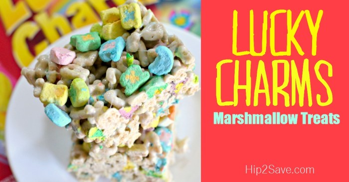 Lucky Charms Marshmallow Treats Hip2Save.com